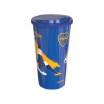 Vaso De Cafe Tapa 600 Cm3 Big Life Boca Jugador